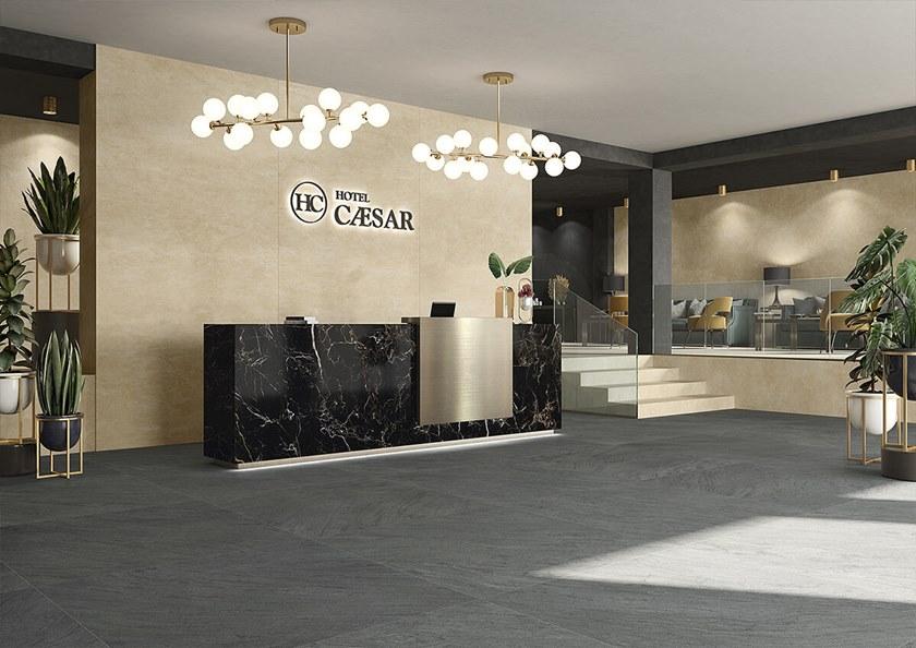 Ceramiche Caesar Настенная / напольная плитка из керамогранита с эффектом мрамора Project evolution sun-id-1493220 - Вид №5