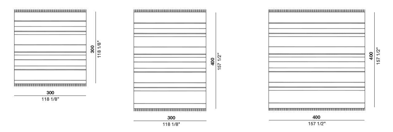 Шерстяной прямоугольный однотонный ковер Désirée divani Haneda ARCH-00002093 - Вид №2