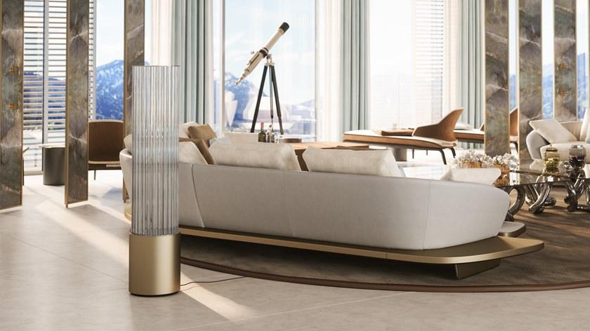 Reflex Светодиодный торшер из металла с кристаллами Comete sun-id-1451273 - Вид №1