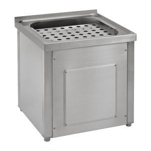 98037 Антивандальная нержавеющая свободностоящая раковина с облицовкой SANELA