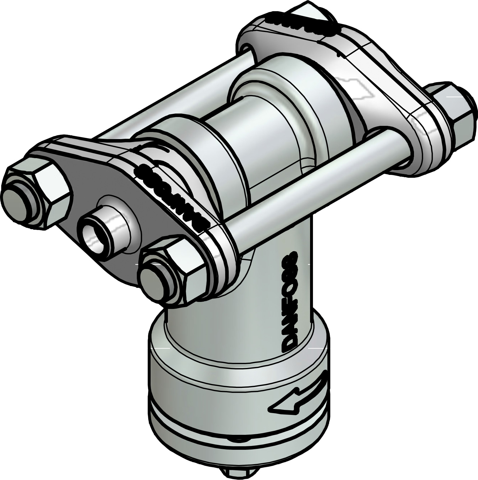 Danfoss FA — сетчатый фильтр с фланцевым присоединением FA 20 Фильтр 006-0074  - Вид №6