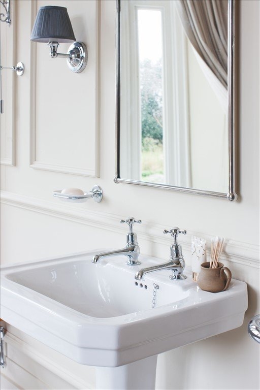 B2 1TH, P9 Пьедестал для раковины овальная Burlington REGAL - Вид №3