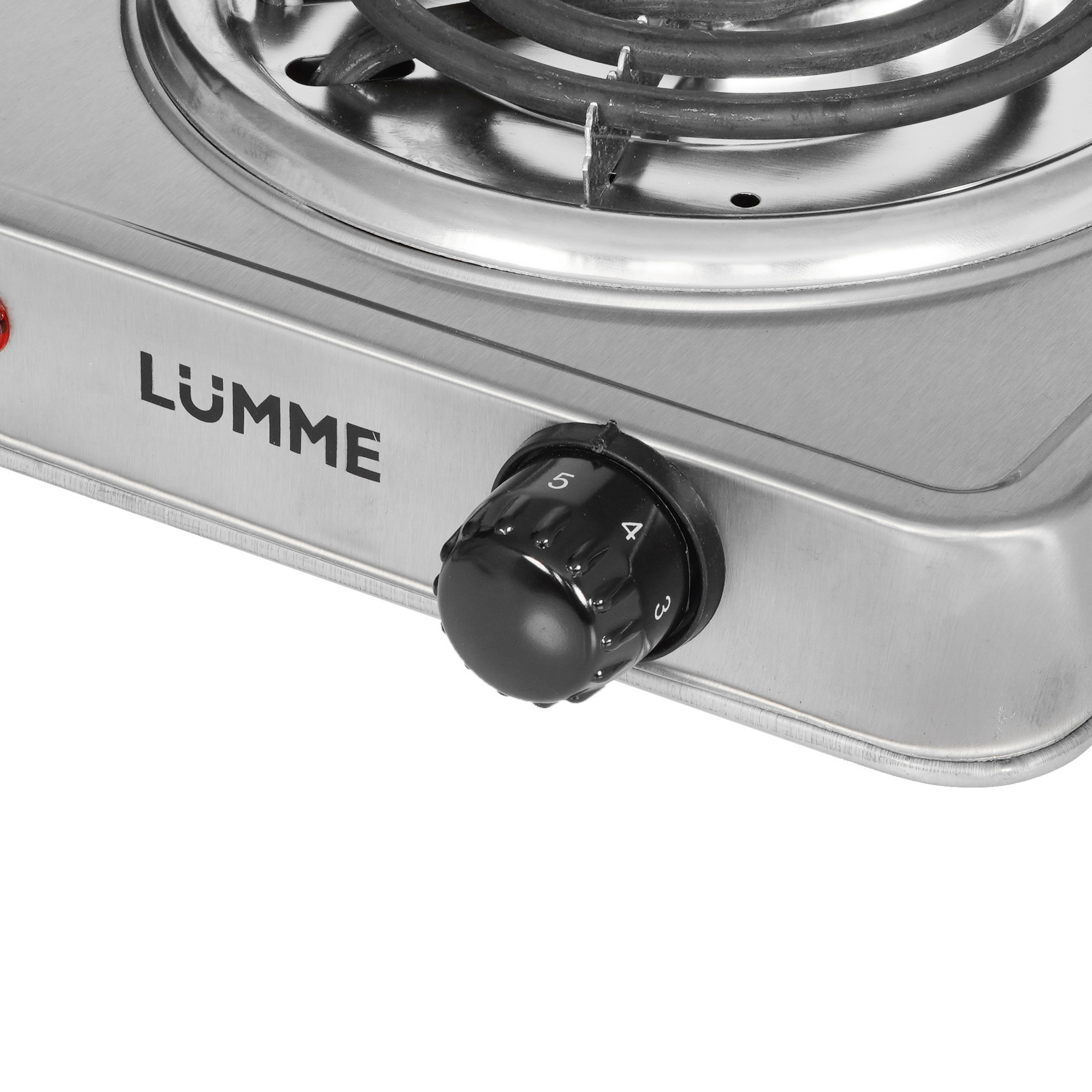 9058339 Плита компактная электрическая LUMME LU-HP3641B серебристый STDN-0062020 - Вид №2