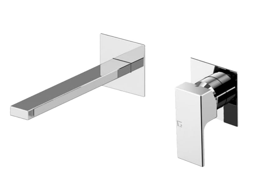 Настенный однорычажный смеситель для раковины GATTONI Kubik ARCH-00030169
