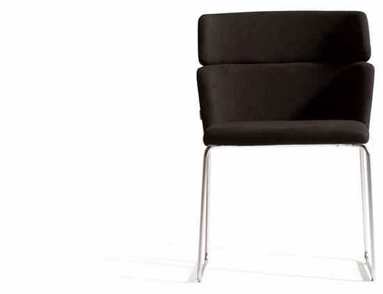 Capdell Санный стул с обивкой из ткани Concord sun-id-1360930 - Вид №1