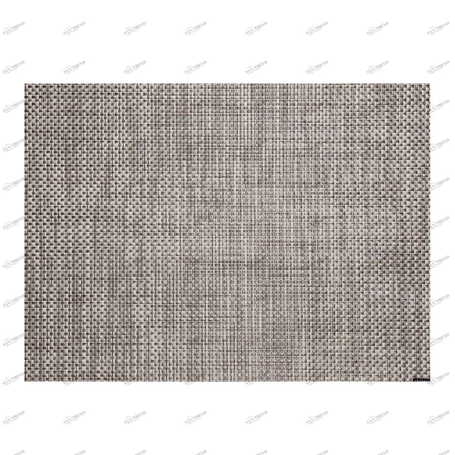 Салфетка виниловая Oyster, жаккардовое плетение, 36х48 см Chilewich C0025BASKOYST