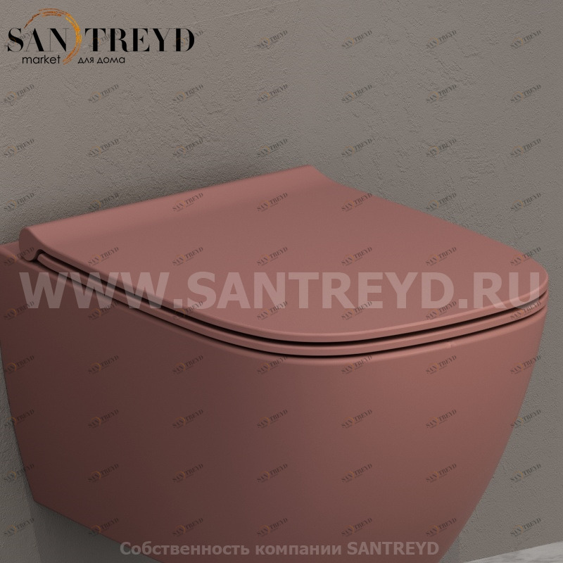 GN022FR Крышка сиденье для унитаза Ceramica Globo GENESIS