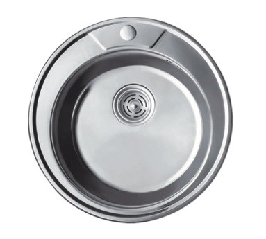 HBD490-06 Кухонная мойка , сталь микродекор Haiba 