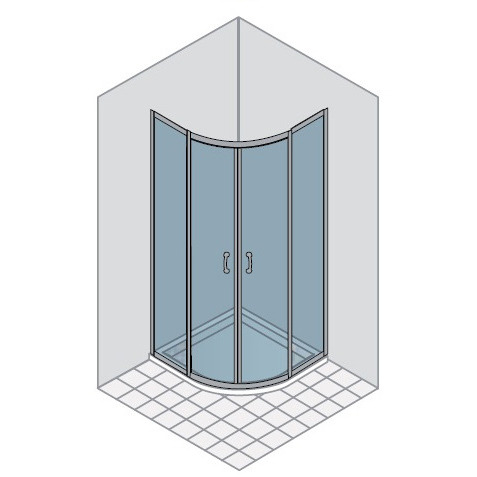 EV Quadra collection Душевая кабина DUKA 45106 - Вид №1