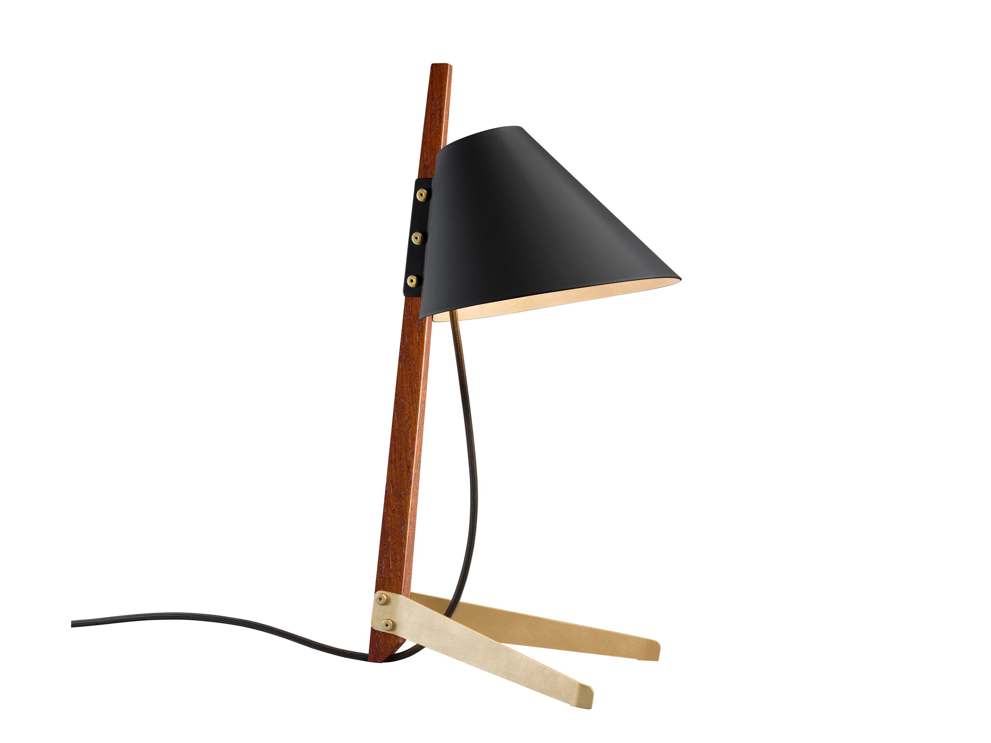 Настольная лампа из металла и дерева Kalmar Билли ARCH-00152846 - Вид №1