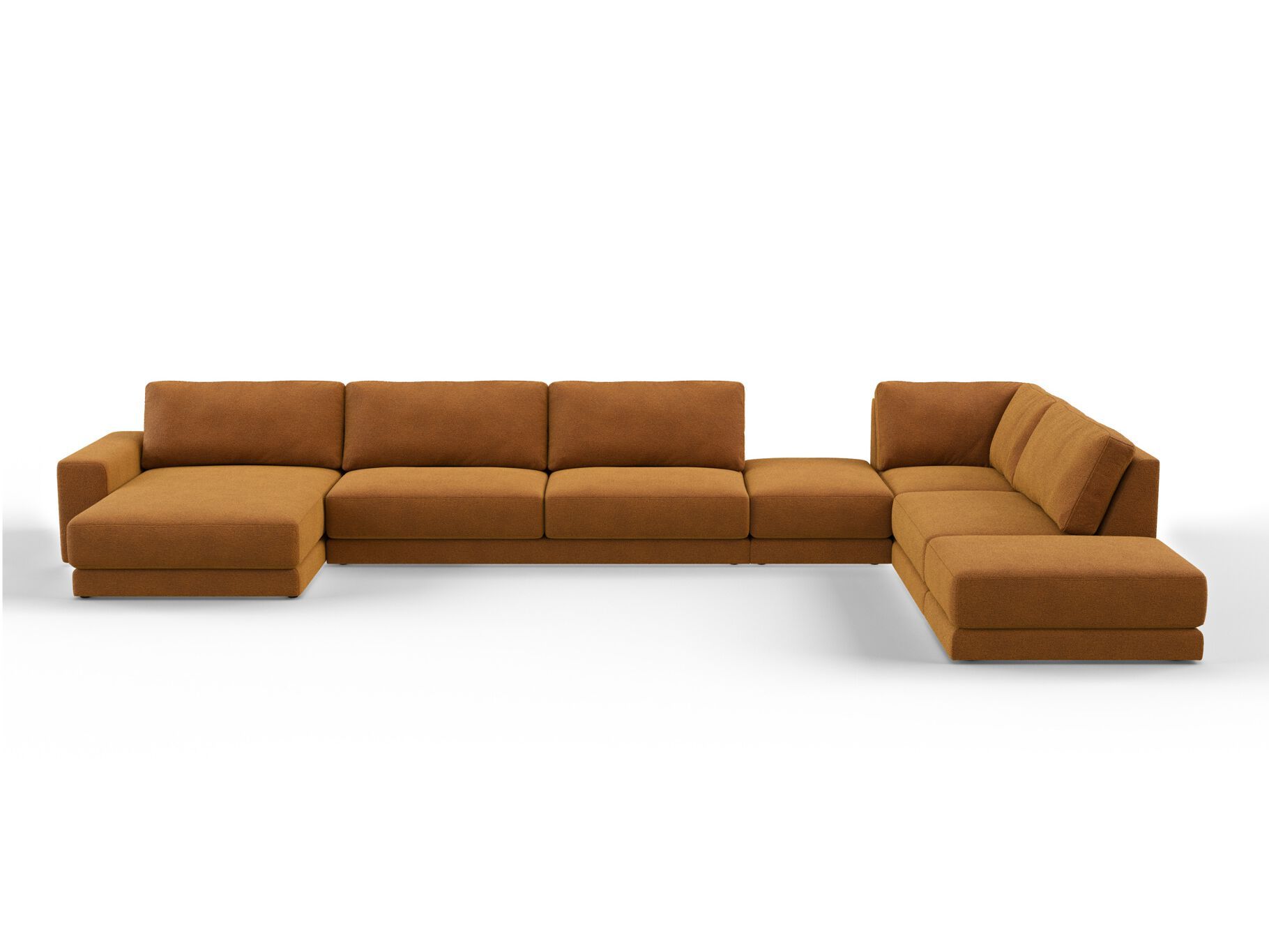 Угловой диван из ткани с полуостровом DÔME DECO Awaken ARCH-00099055 - Вид №11