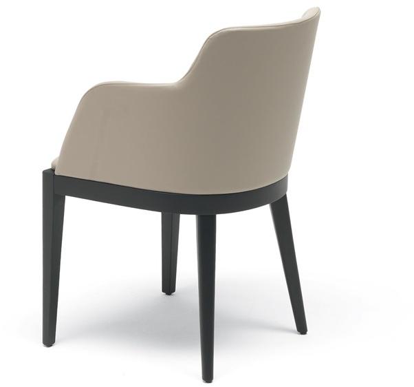 MisuraEmme Мягкое кожаное кресло с подлокотниками sun-id-1383227 - Вид №3