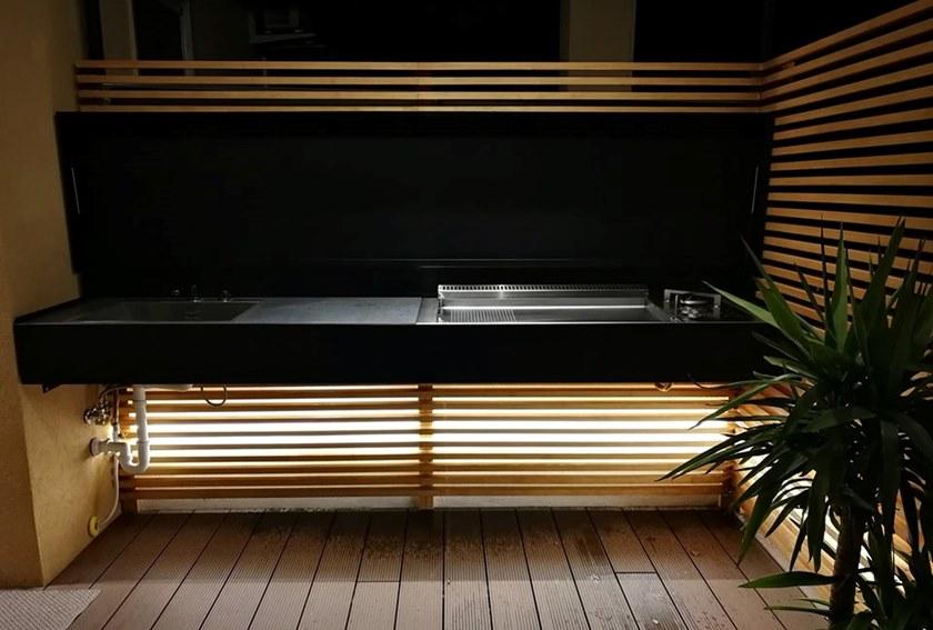 PLA.NET Outdoor Cooking Встроенный газовый мангал Oasi sun-id-1444907 - Вид №4