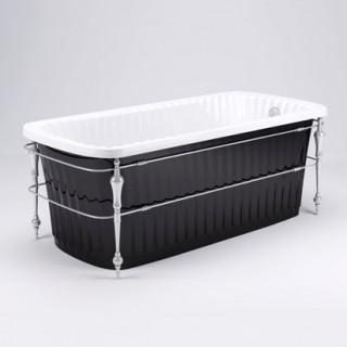 Ванна из литьевого мрамора MIGLIORE OLIVIA Console ML.OLV-40.102 на консоле, 174 х 80 х 66 см sun-id-684823 - Вид №8