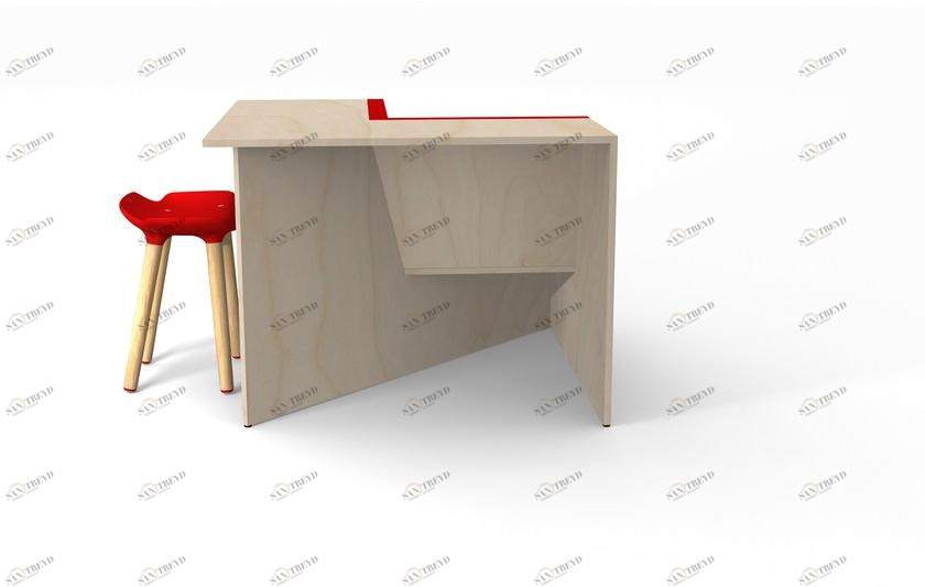 Quinze & Milan Стол для переговоров из дерева с системой управления кабелями Dok in sun-id-1458298