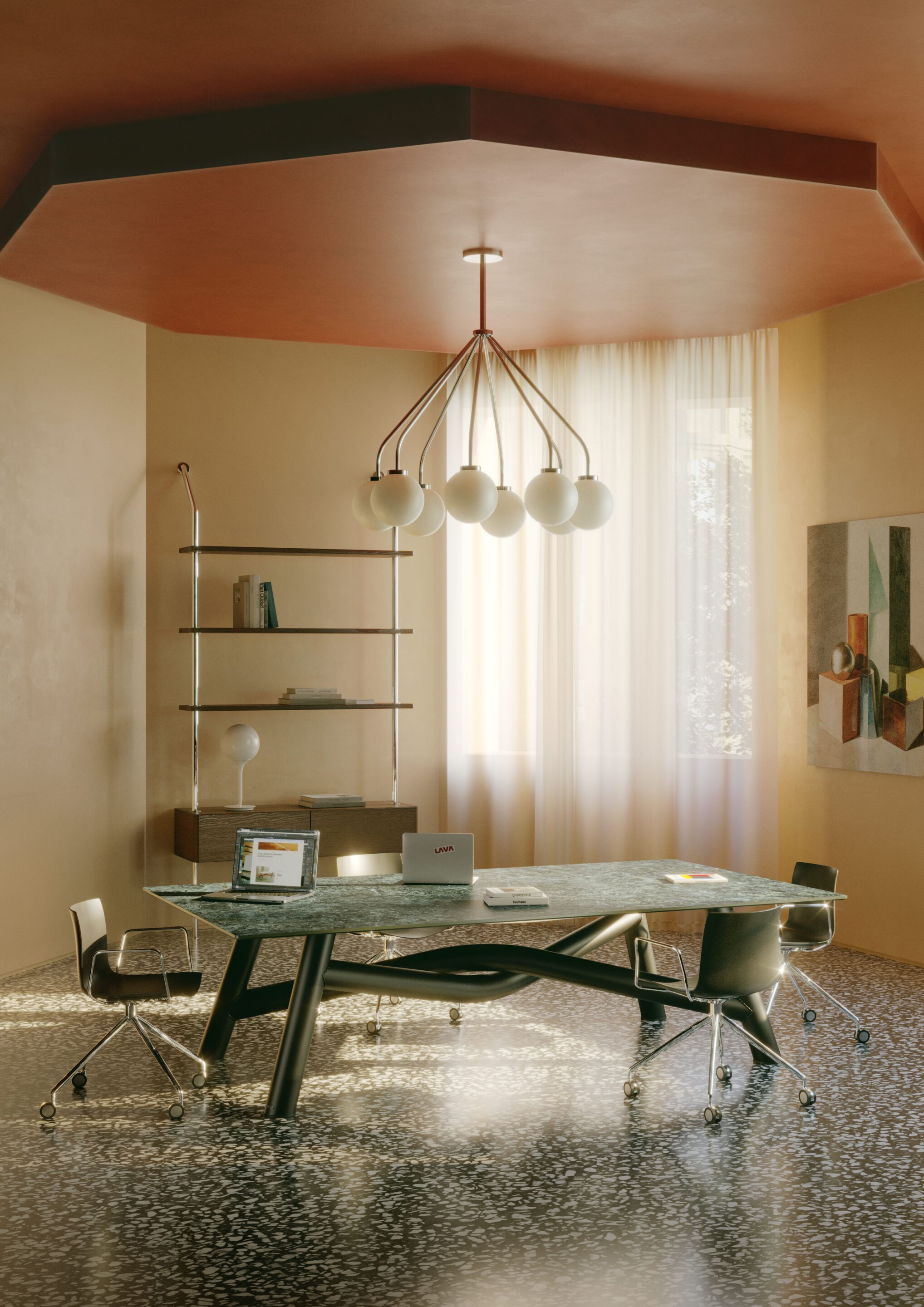 Стол для настольного тенниса из керамогранита и алюминия LAVA GAE ARCH-00043843 - Вид №2