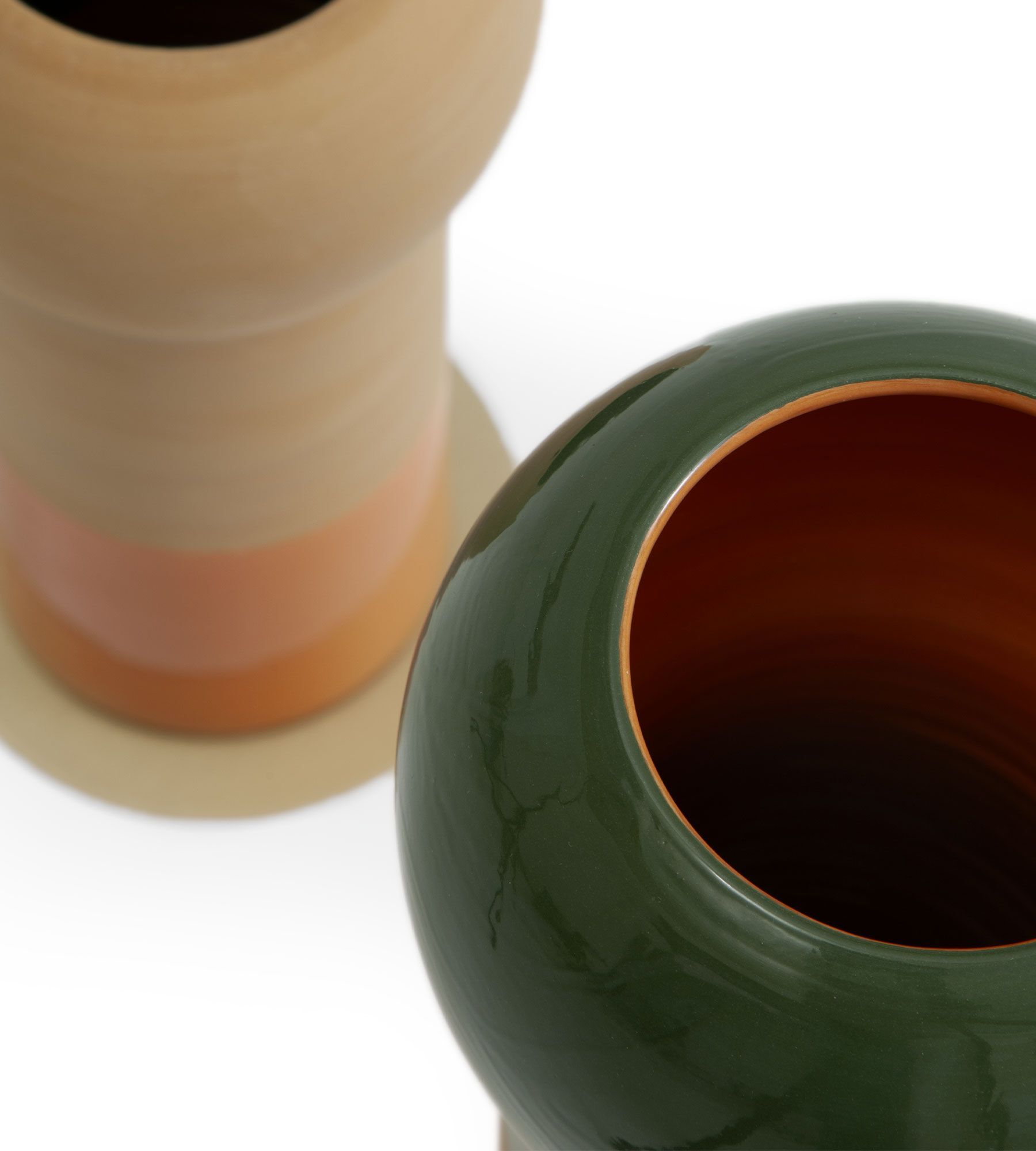 Глиняная ваза ручной работы Morica Design IBISCO JARDIN MEXICAIN ARCH-00131781 - Вид №3