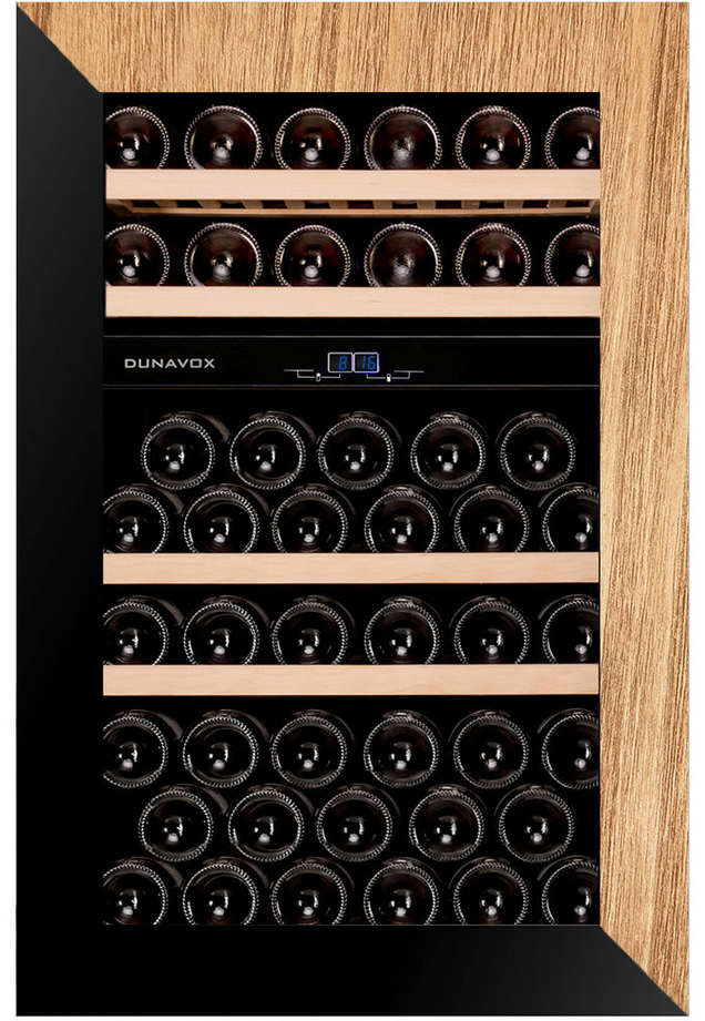 5342462 Встраиваемый винный шкаф Dunavox DAVG-49.116DOP.TO черный STDN-0006963