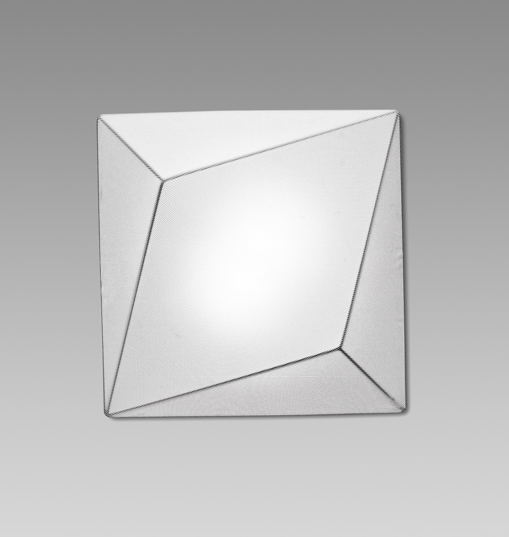 Квадратный тканевый настенный светильник / потолочный светильник AXOLIGHT укие ARCH-00040170 - Вид №2