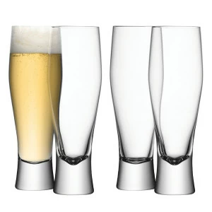 Пивной бокал для лагера bar 400 мл, 4 штуки LSA INTERNATIONAL BAR 00-3863007 Прозрачный