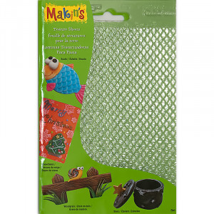 38004 Комплект текстурных листов D - снежинка, чешуйка, звезды, древесина Makin`s