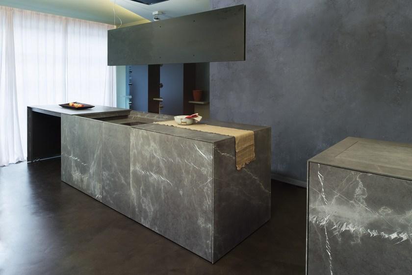 TM Italia Cucine Отдельностоящая кухня из камня коринф D90 sun-id-1439540 - Вид №1