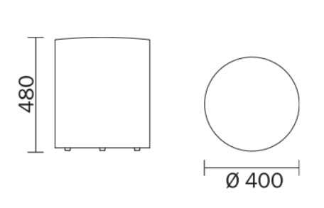 Пуф Pedrali Wow ARCH-00136537 - Вид №1