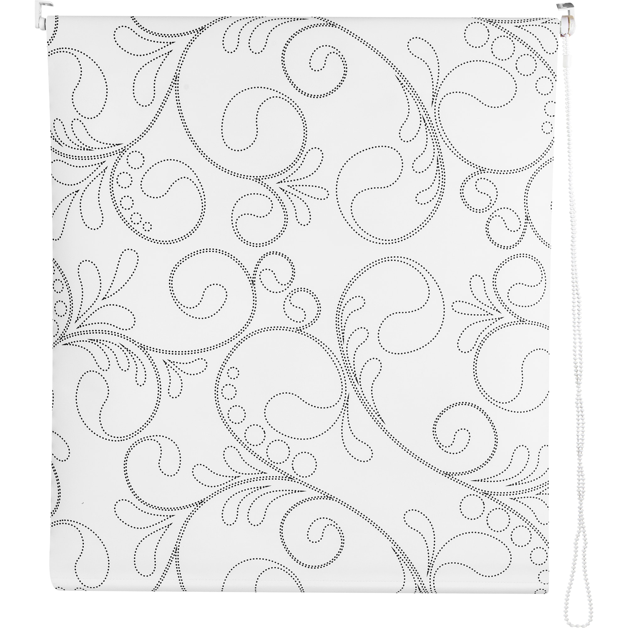 82023909 Штора рулонная Blackout «Лаура», 70х160 см, цвет чёрно-белый Santreyd 