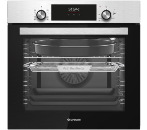9284762 Электрический духовой шкаф Gressel RU677EM69050 серебристый