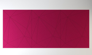 Рециркулированная пластиковая акустическая панель