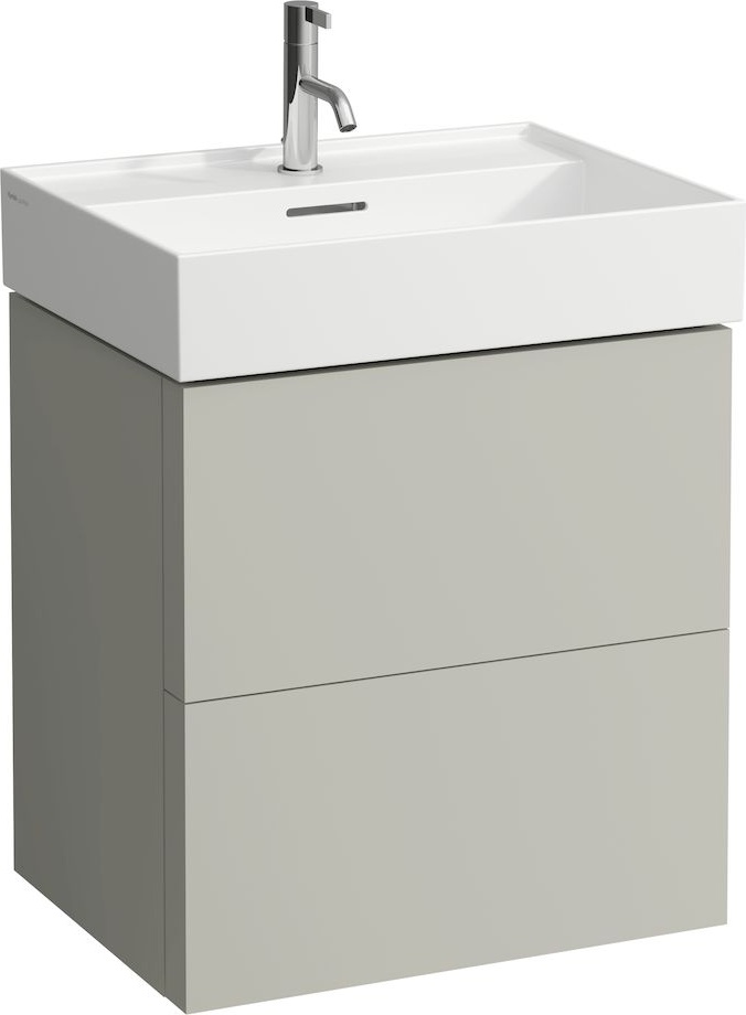 H4075690336401 Шкафчик под раковину, 2 ящика, включает в комплект органайзер, для раковин 810333, 810338, 810339, 813332 LAUFEN PRO - Вид №2