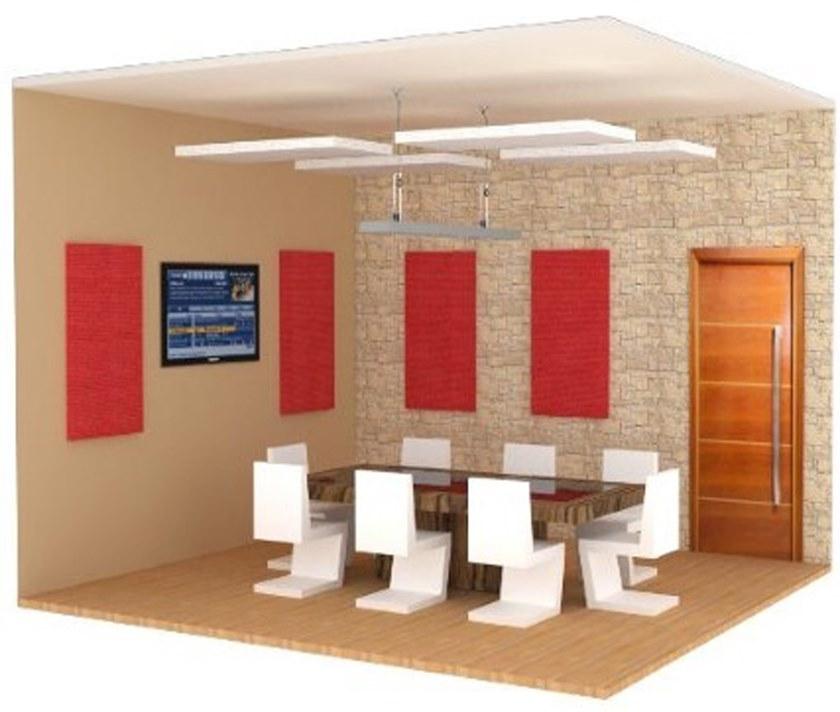 Isolgomma Акустическая стеновая панель из огнестойкой ткани sun-id-1387693 - Вид №2