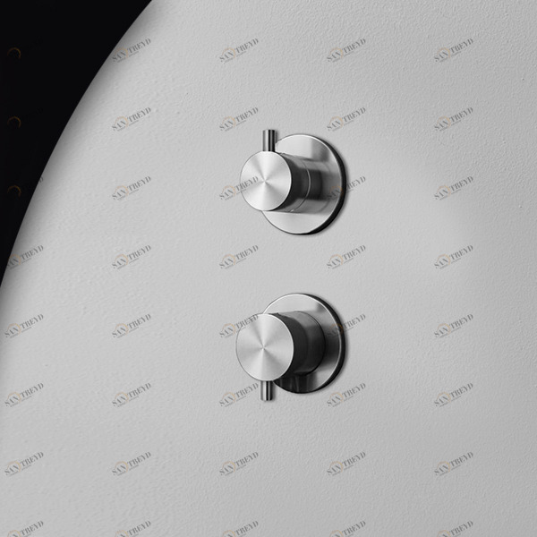 Смеситель для душа сталь матовая Hiro Radomonte HIR9S