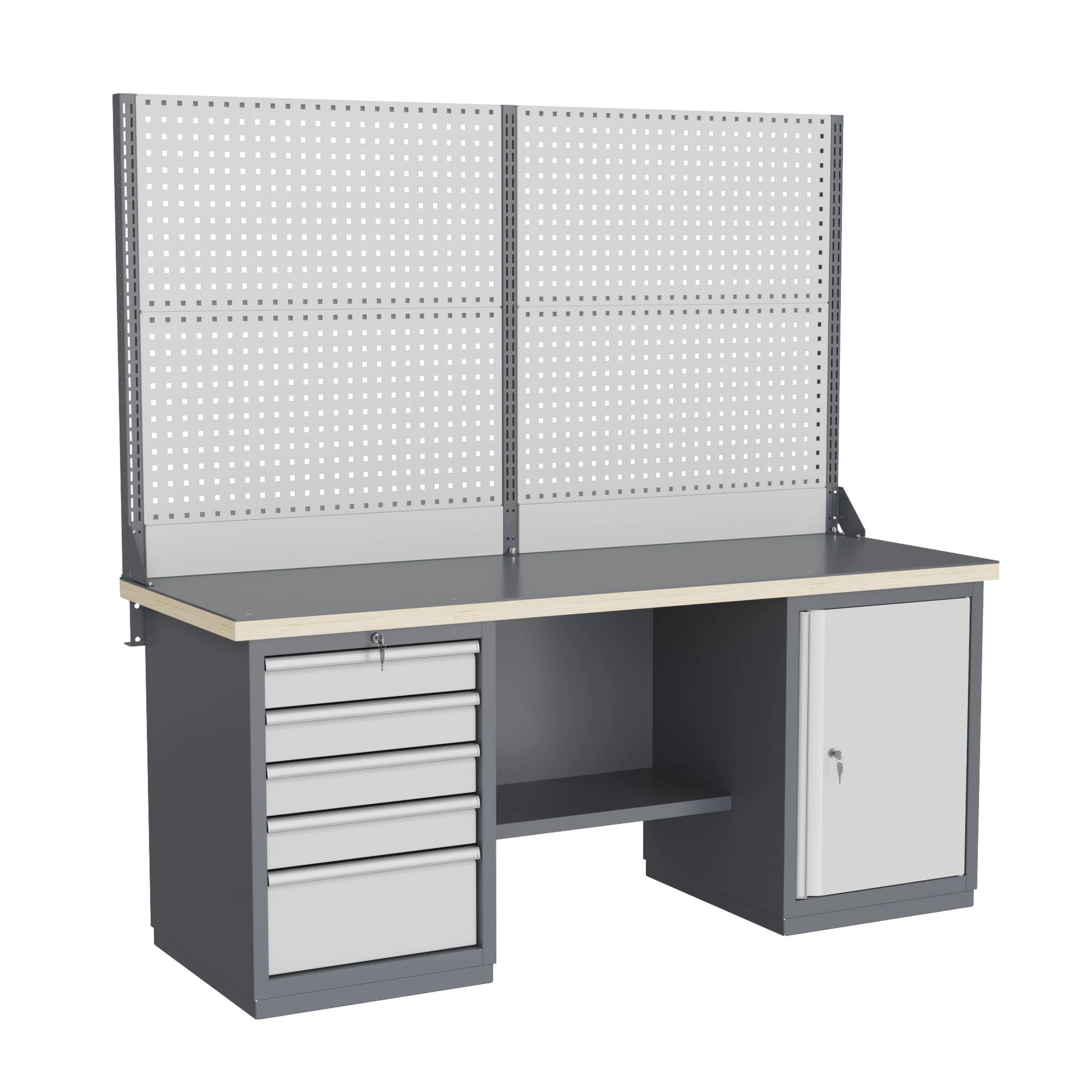 Верстак слесарный FBK 205.57.4-2 Верстакофф 216237