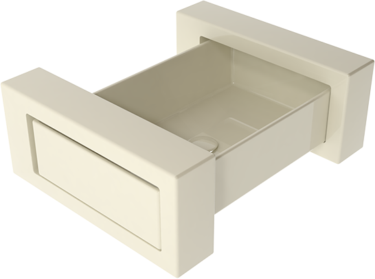 BXLAME6013 Подвесная раковина настенная GSG CERAMIC BOX