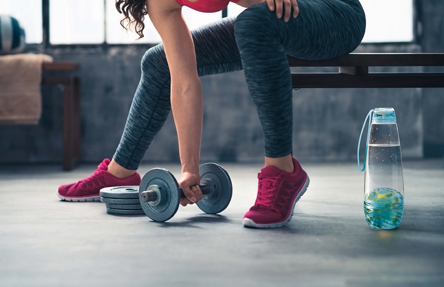 11640192 Бутылка для фруктовой воды h2o серая Guzzini  - Вид №1