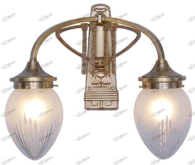 Patinas Lighting Бра ручной работы из латуни Rome sun-id-1483869