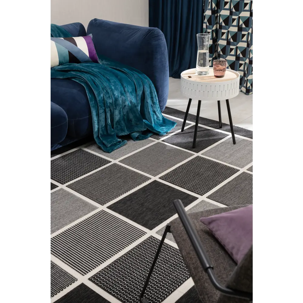 Ковер полипропилен Fenix 20426/993 160х230 см цвет черный/белый 82928278 STLM-2104456 BALTA RUGS  - Вид №5
