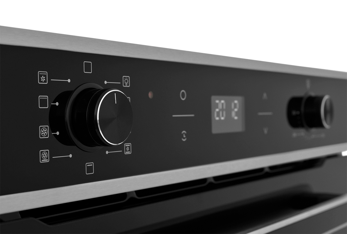 9956597 Электрический духовой шкаф ZUGEL ZOE602X черный STDN-0110498 - Вид №5