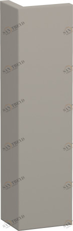 BR519909191 Доборная планка для шкафчика Brioso Brioso #BR5199 16 мм Серо-коричневый декор Duravit