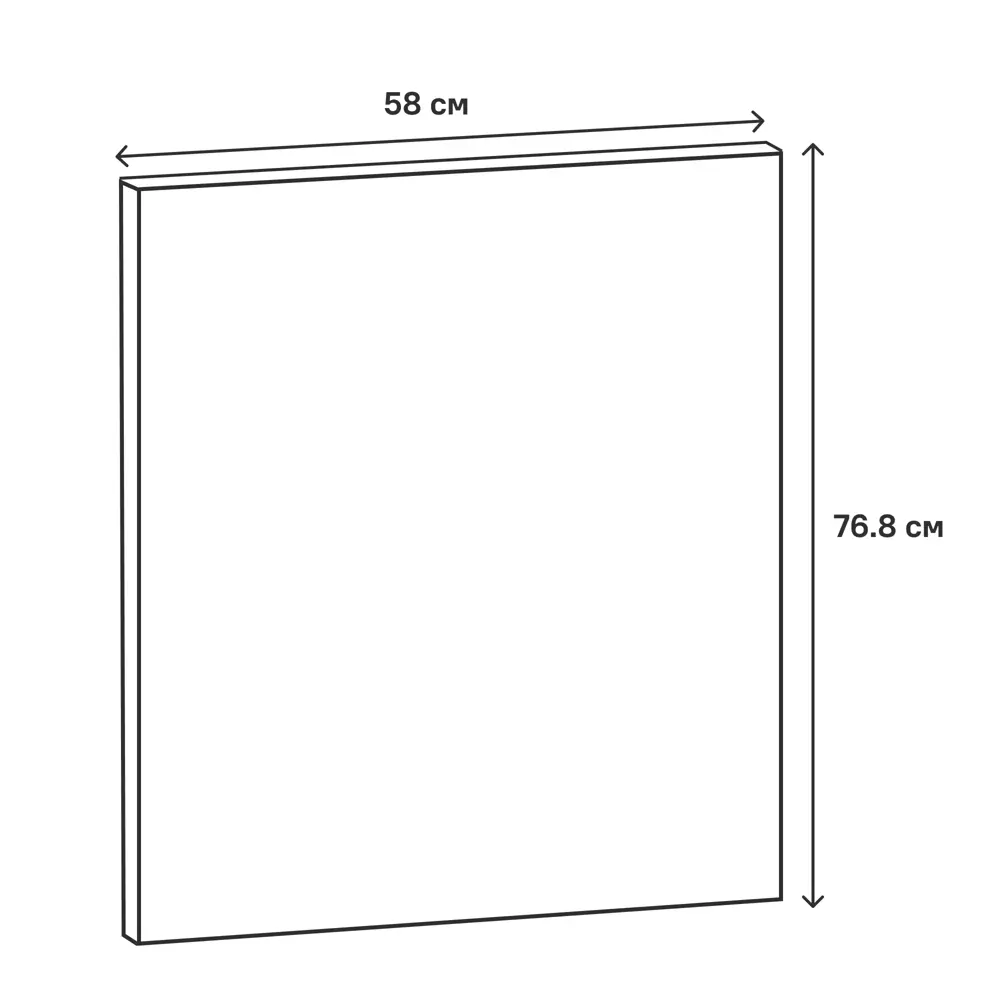 Фальшпанель DELINIA ID Токио 58x76.8 см для кухонного гарнитура 86423423 STLM-0864783 - Вид №11