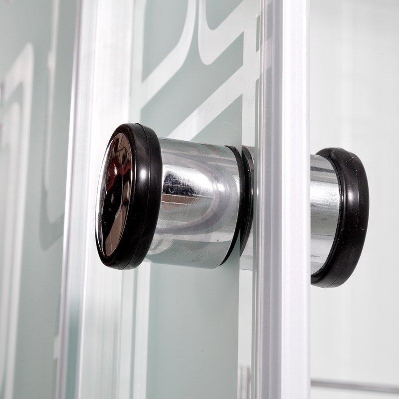 L 980 с электрикой Душевая кабина DETO Серия L ЕМ2790 N (без крыши) - Вид №1