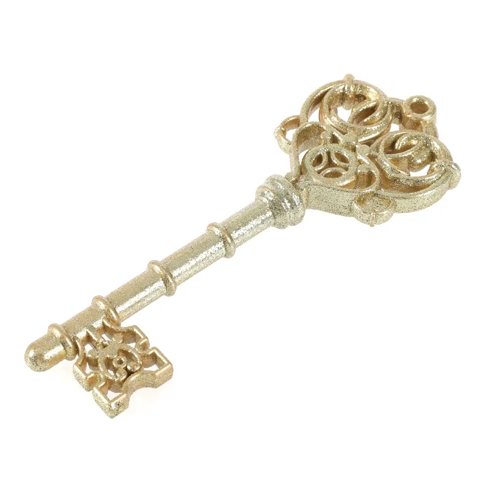 84884202 Новогоднее украшение Ключик 15x6 см цвет золотой STLM-1378458 Santreyd  - Вид №4