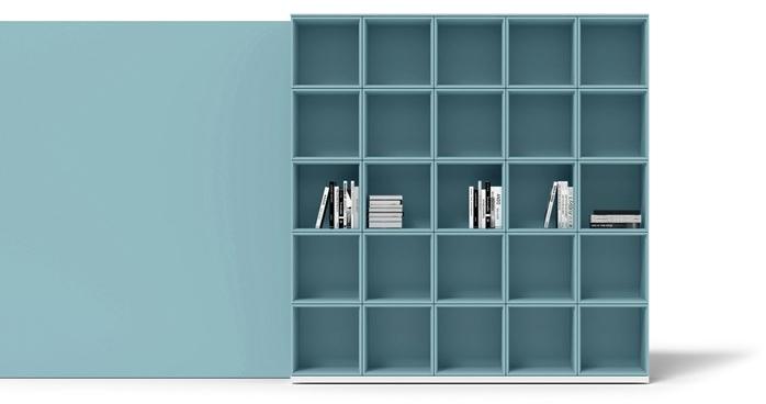 Bralco Офисный модульный деревянный шкаф отдельно стоящий Ubi evo sun-id-1498283 - Вид №2