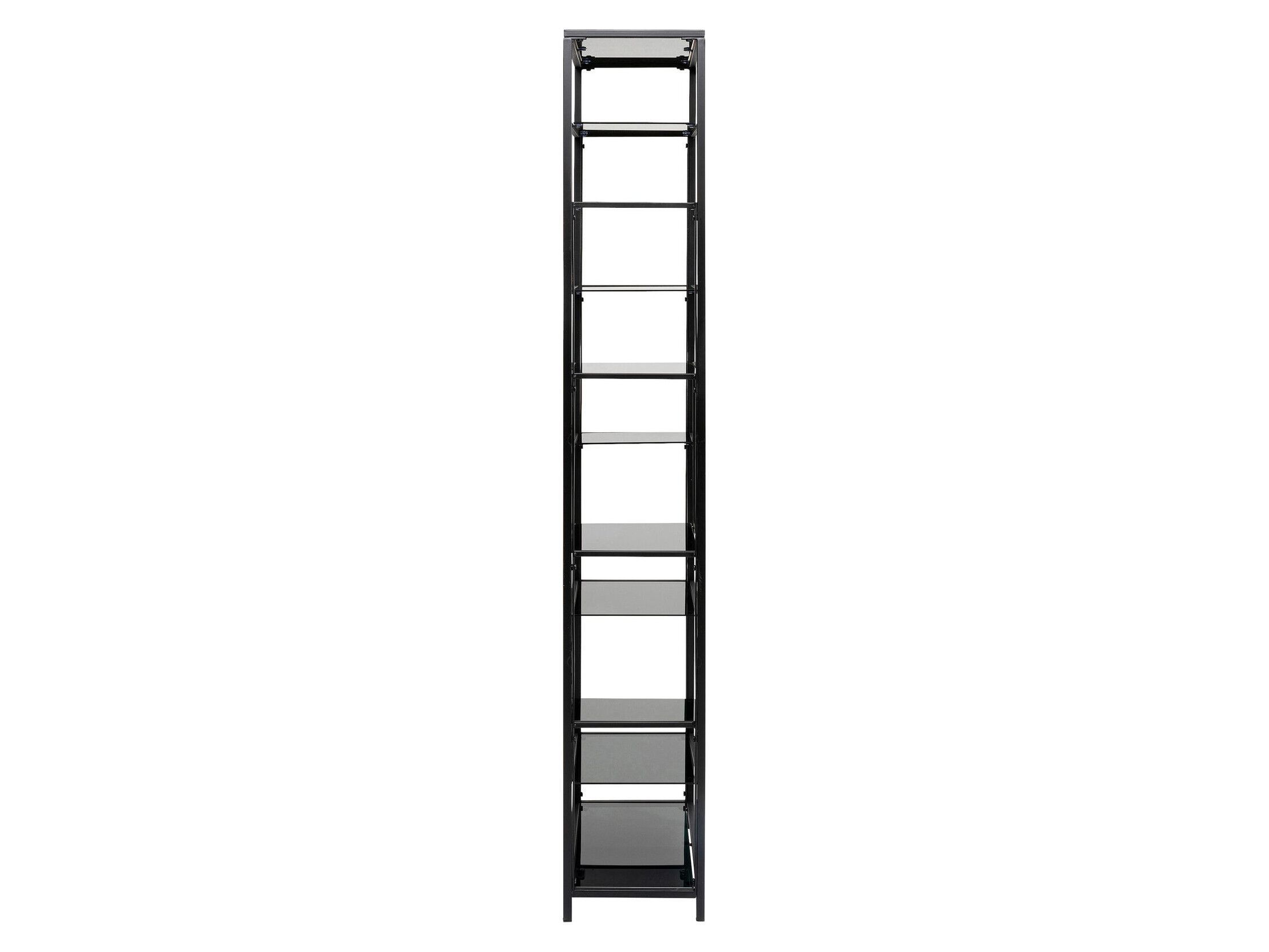 Книжный шкаф из стали и стекла KARE Design LOFT BLACK ARCH-00003307 - Вид №2