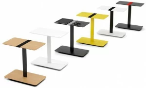 Viccarbe Низкий лакированный журнальный столик из мдф Serra Se45s - se45