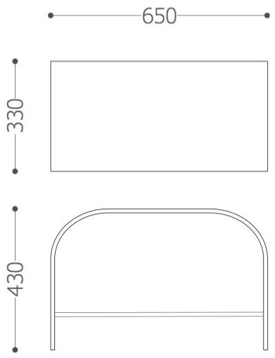 VAGHI Модульный журнальный столик из буковой фанеры Modulia Motr - Вид №5