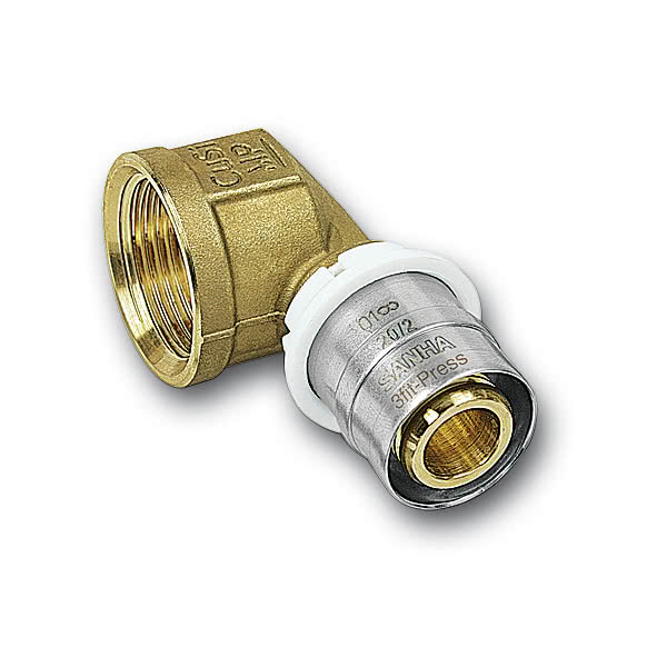325090G2034 25090G - 3fit-Press свободный от свинца угловой фитинг 90 ° Размер: 20x3 / 4 SANHA  - Вид №1