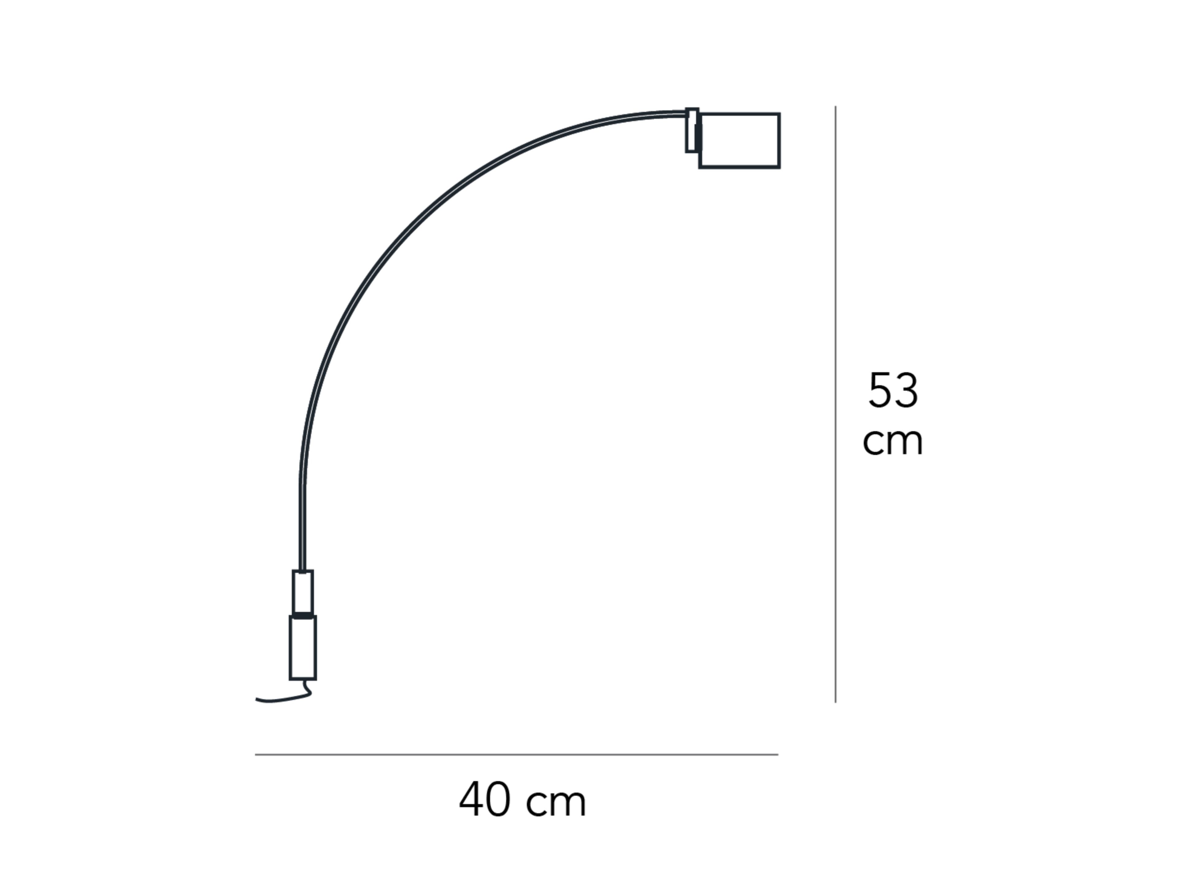Металлический настенный светильник низкого напряжения FontanaArte моль ARCH-00029994 - Вид №2