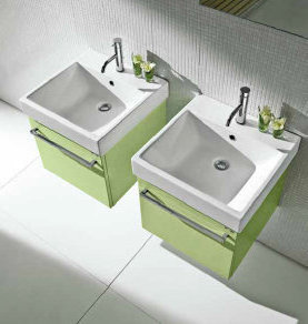 SET6 Комплект мебели cm 50 (p. 50) + 50 (p. 50) Berloni Bagno 43285 - Вид №1